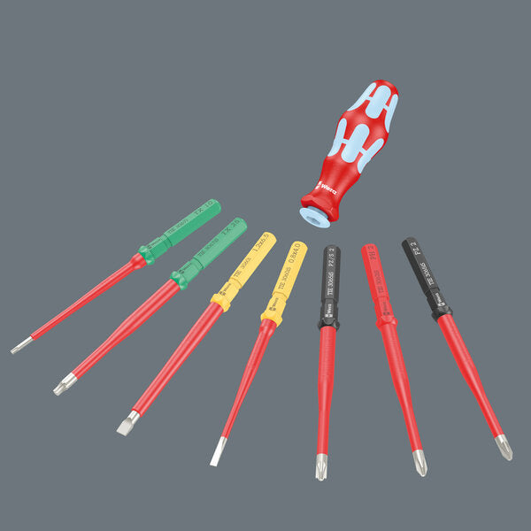 Wera 05006631001 Kraftform Kompakt VDE Stainless 17 extra slim 1, 17 pieces - westbasedirect.com