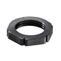 Wiska 10061780 SPRINT EMUG 12 Plastic Locknut - Black