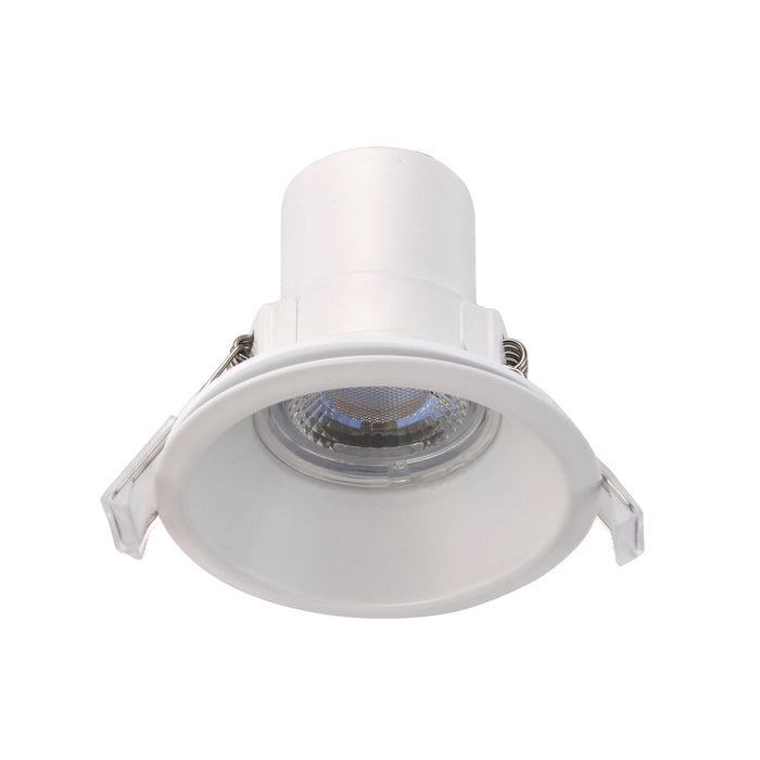 Saxby 101342 ShieldECO CCT anti-glare White IP65 5W Matt white paint & clear acrylic 5W LED module (SMD 2835) CCT - westbasedirect.com