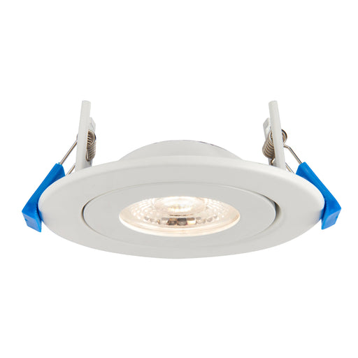 Saxby 103029 Shield360 4CCT Tri Wattage IP44 8W Matt white paint 8W LED module (SMD 2835  CCT) CCT - westbasedirect.com