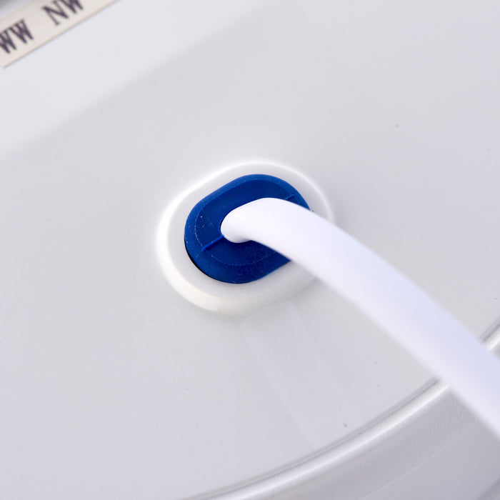 Saxby 103835 Circo 5W Tri Colour Downlight Matt white textured pc & opal ps plastic CCT - westbasedirect.com