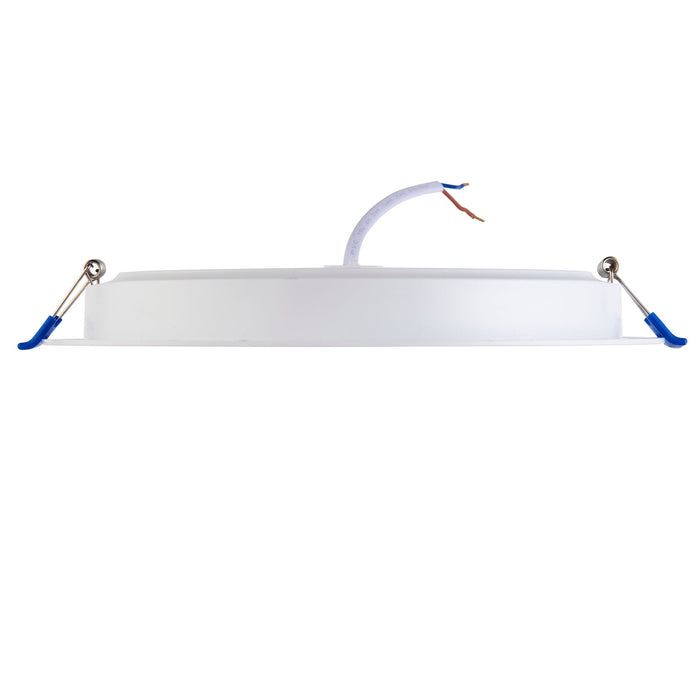 Saxby 103838 Circo 24W 24W Matt white textured pc & opal ps plastic 24W LED module (SMD 2835  CCT) CCT - westbasedirect.com