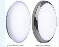 Knightsbridge BF2440EM 230V IP44 24W BF LED Emergency Bulkhead 400mm 1600lm 6000K