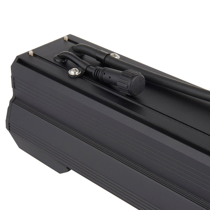 Saxby 106746 Helios Linear 100W 100W Matt black paint 100W LED module (SMD 2835) Cool White - westbasedirect.com