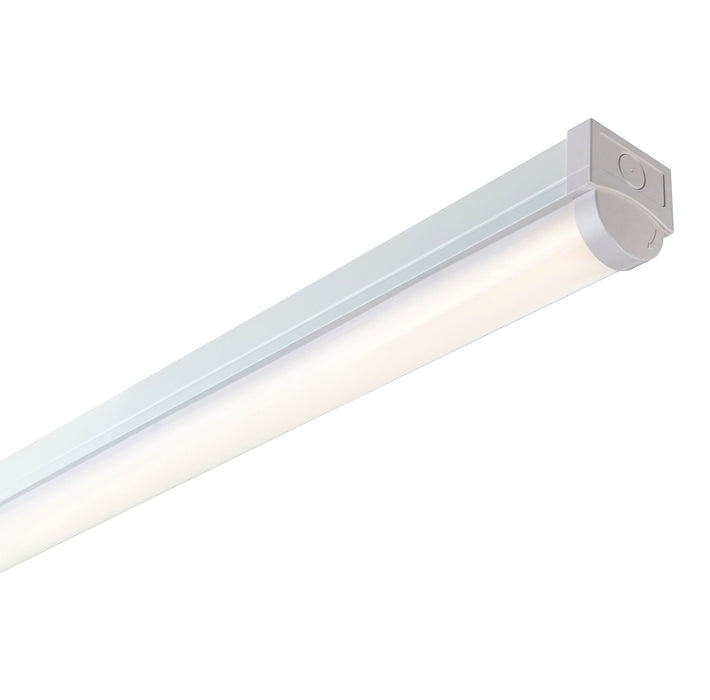 Saxby 107130 RularPLUS 6FT High Lumen 44W Opal pc & gloss white paint 44W LED module (SMD 2835) Cool White - westbasedirect.com