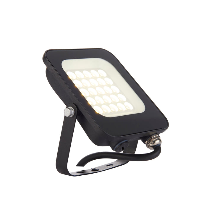 Saxby 107633 Guard 20W IP65 20W Matt black paint & clear glass 20W LED module (SMD 2835) Cool White - westbasedirect.com