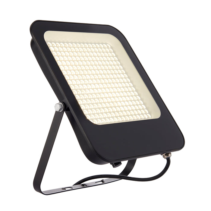Saxby 107638 Guard 200W IP65 200W Matt black paint & clear glass 200W LED module (SMD 2835) Cool White - westbasedirect.com