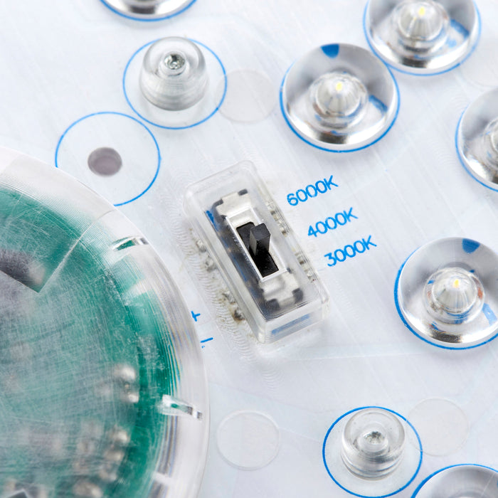 Saxby 110965 Core CCT standard IP65 15W Gloss white & opal pc 15W LED module (SMD 2835  CCT) CCT - westbasedirect.com