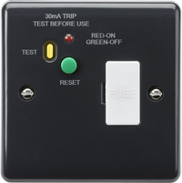 Knightsbridge PM6RCD Part M 13A RCD Fused Spur (Type A)