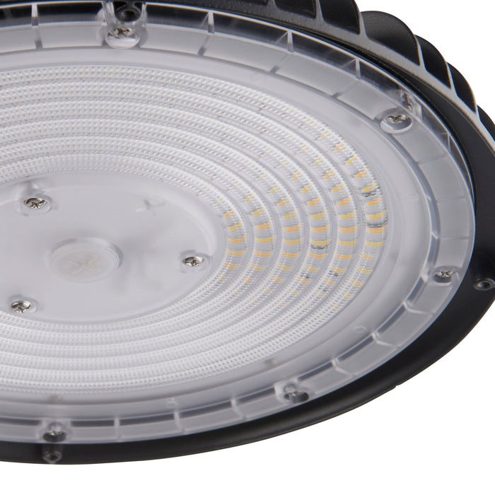 Saxby 111662 AltumPRO CCT 150/120/80W selectable IP65 150W Matt black paint 150W LED module (SMD 2835  CCT) CCT - westbasedirect.com
