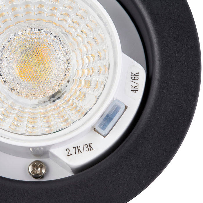 Saxby 112551 ShieldPRO 4CCT Dual Wattage - Single IP65 7W Matt white paint & clear acrylic 7W LED module (SMD 2835  CCT) CCT - westbasedirect.com