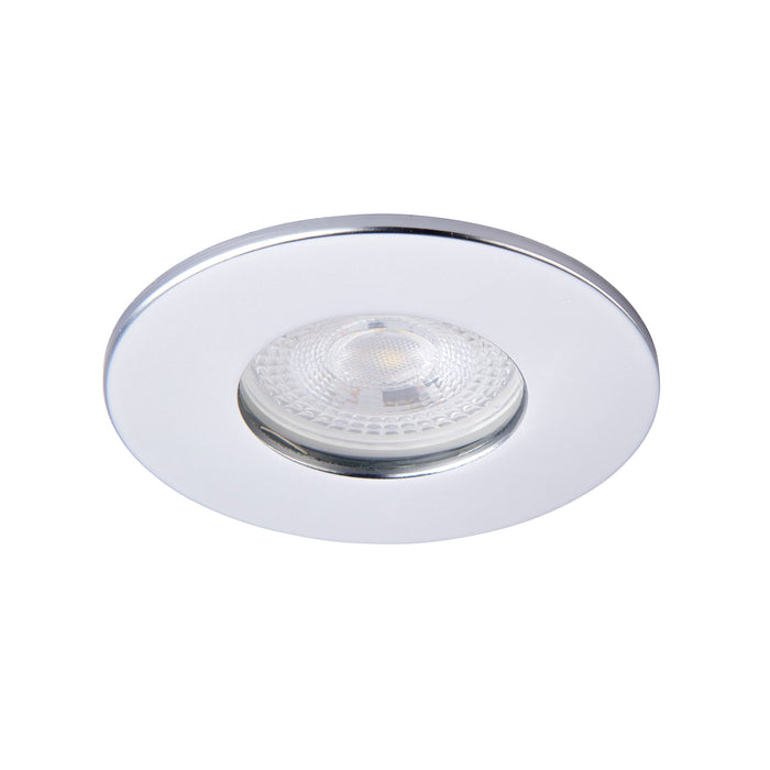 Saxby 113285 Saxby ShieldONE 65 Bezel iP65 - Silver Silver effect paint - westbasedirect.com