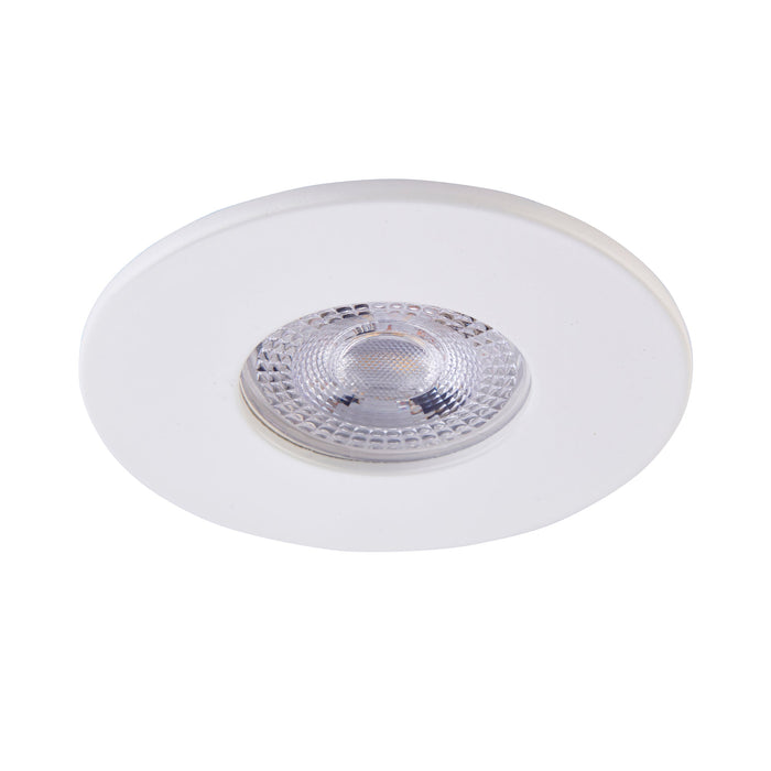 Saxby 113290 Saxby ShieldONE 75 Bezel fixed - White Matt white paint - westbasedirect.com