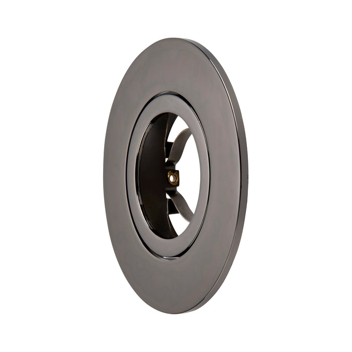 Saxby 113313 Saxby ShieldONE 75 Bezel tilt - Black Nickel Black nickel effect plate - westbasedirect.com