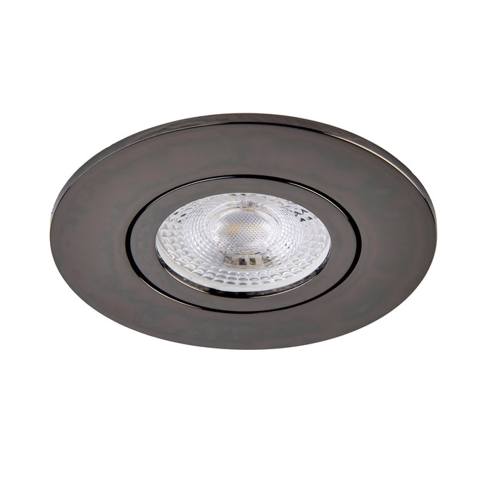 Saxby 113313 Saxby ShieldONE 75 Bezel tilt - Black Nickel Black nickel effect plate - westbasedirect.com