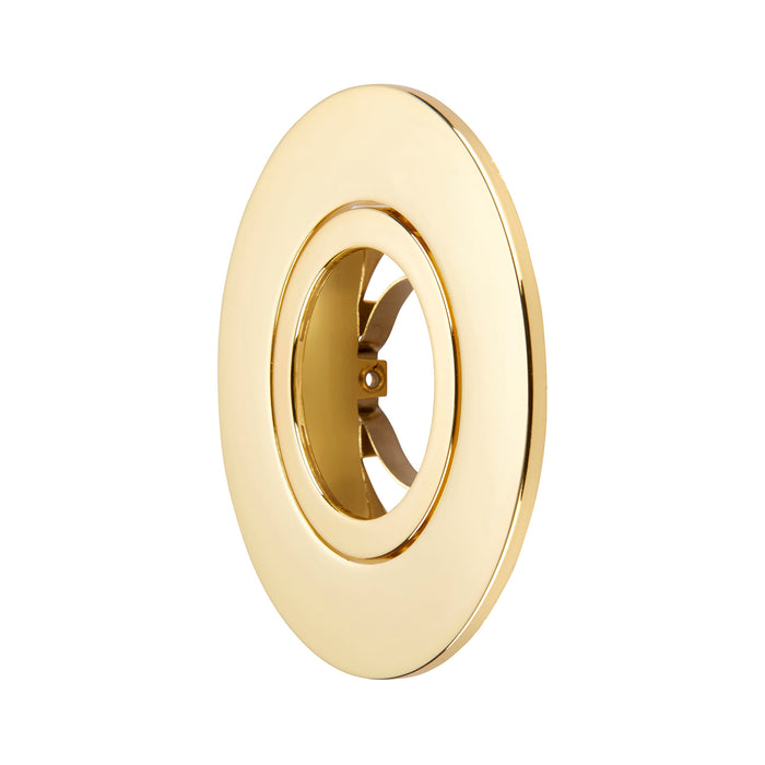 Saxby 113315 Saxby ShieldONE 75 Bezel tilt - Brass Brass effect plate - westbasedirect.com