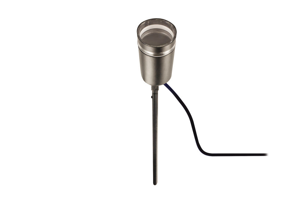 Integral ILDED064 Outdoor Stainless Steel GU10 IP65 Spike Light Anthracite Grey - westbasedirect.com