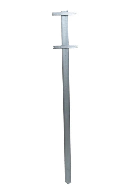 Rolec EVFP0010 WallPod 1350mm Galvanised Steel Mounting Post - westbasedirect.com