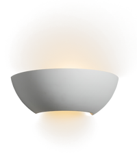 Knightsbridge PWL7 230V E14 40W Up & Down Plaster Wall Light