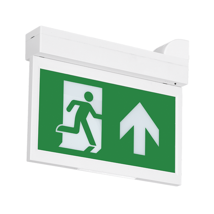 Aurora EN-EMBLST 220-240V 4W LED Self Test Wall/Ceiling Emergency Exit Sign - westbasedirect.com