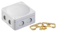 Wiska 308/5/EC/W COMBI A.C.E Kit 308/5 Junction Box + Earthing Bar - White