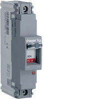 Hager HDA078Z 80A 18kA Single Pole Fixed Thermal TM MCCB h3 x160