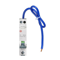 Wylex NHXS1C06 6A 30mA SP+N C Curve 6kA Type A Compact RCBO
