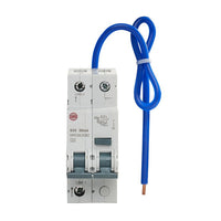 Wylex WRCBL50B2 50A 30mA 2 Module SP+N B Curve 6kA Type A RCBO