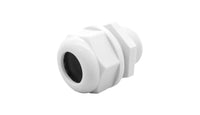 Tower 62CG20LW 20mm Domed Nylon Cable Gland White (Pack of 10)
