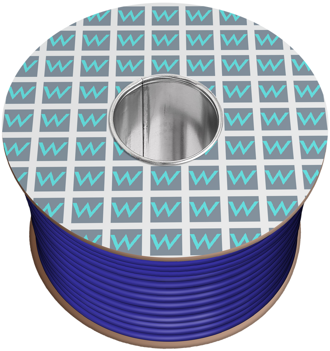 Time 6491B Single Core LSZH 6.0mm Blue Cable - 100M - westbasedirect.com