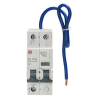 Wylex WRCBL45C2 45A 30mA 2 Module SP+N C Curve 6kA Type A RCBO