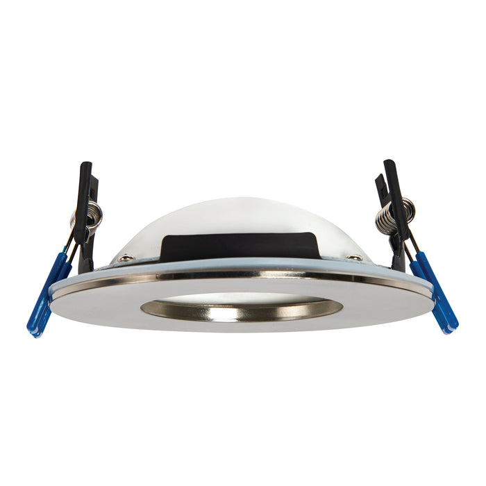 Saxby 69884 OrbitalPLUS satin Nickel IP65 9W Satin nickel effect plate 9W LED module (SMD 2835) Cool White - westbasedirect.com