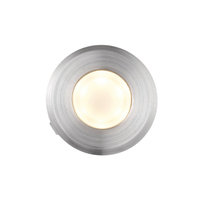 Saxby 73463 Cove warm White IP67 0.8W Marine grade brushed stainless steel & frosted pc 0.8W LED module (SMD 2835) Warm White - westbasedirect.com