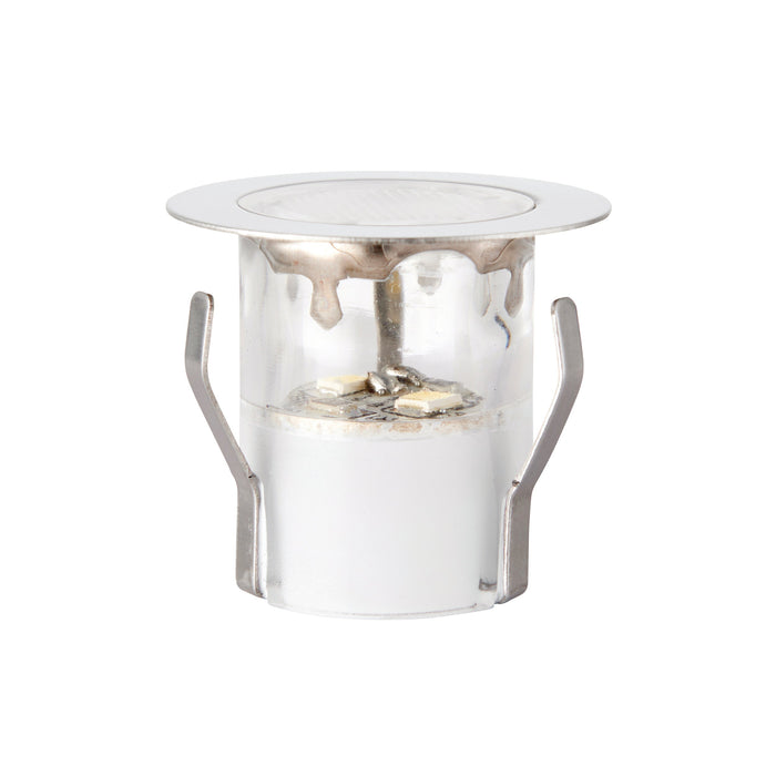 Saxby 75530 Kios 2 IP44 0.45W Polished stainless steel & clear pc 10 x 0.45W LED module (SMD 2835) Daylight White - westbasedirect.com