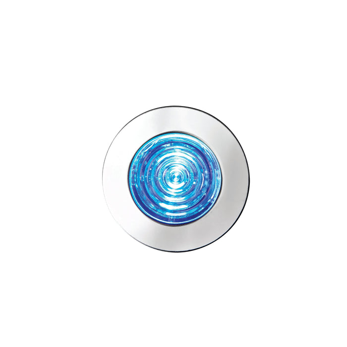 Saxby 76616 IkonPRO CCT 6500K/Blue 35mm kit IP67 0.75W Polished stainless steel & clear pc 10 x 0.75W LED module (SMD 4014) CCT - westbasedirect.com