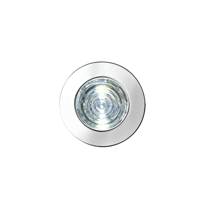 Saxby 76616 IkonPRO CCT 6500K/Blue 35mm kit IP67 0.75W Polished stainless steel & clear pc 10 x 0.75W LED module (SMD 4014) CCT - westbasedirect.com