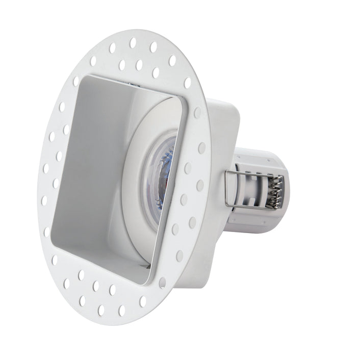 Saxby 78529 ShieldECO Trimless bezel square Matt white paint - westbasedirect.com