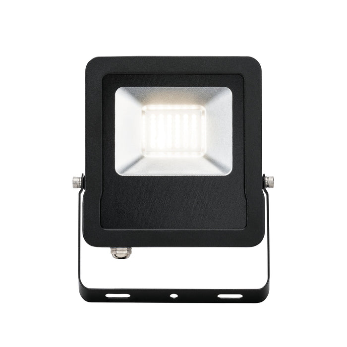 Saxby 78966 Surge IP65 30W Matt black paint & clear glass 30W LED module (SMD 2835) Cool White - westbasedirect.com