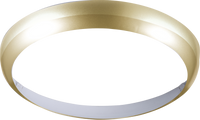 Knightsbridge BF14BBR Matt Brass Bezel for 14W BF LED Bulkhead 300mm
