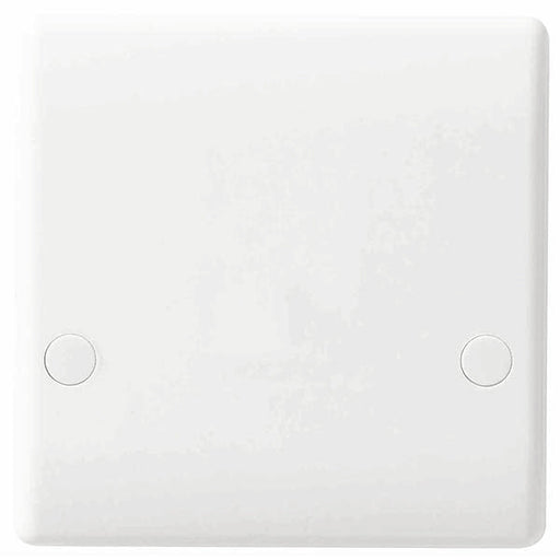 BG 979 White Square Edge 45A Flex Outlet Plate Bottom Entry - westbasedirect.com