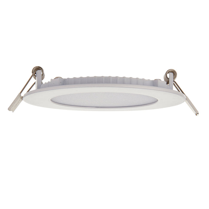 Saxby 90956 Siriodisc CCT IP44 6W Matt white paint & frosted acrylic 6W LED module (SMD 2835) CCT - westbasedirect.com