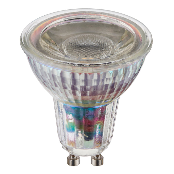 Saxby 90983 GU10 LED SMD dimmable 5.5W Clear glass 5.5W LED GU10 Cool White - westbasedirect.com