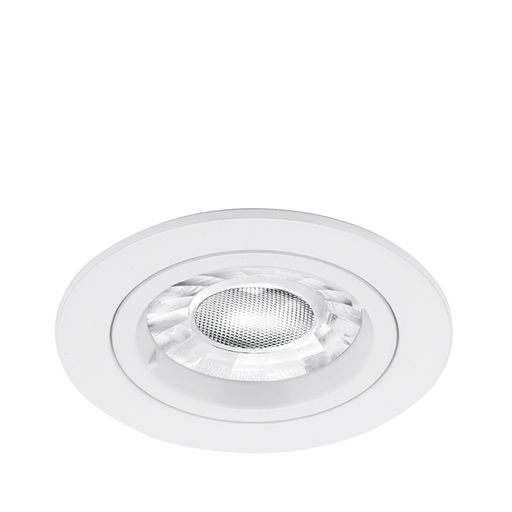 Enlite DL1W 230V GU10 Fixed Lock Ring Downlight White (Lamp Not Included) - westbasedirect.com
