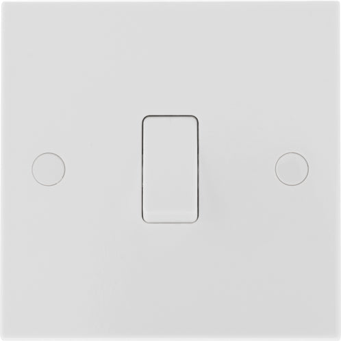 BG 913 White Square Edge Intermediate Light Switch 10A - westbasedirect.com