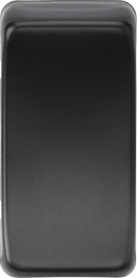 Knightsbridge GDBLANKMB Switch Cover BLANK - Matt Black