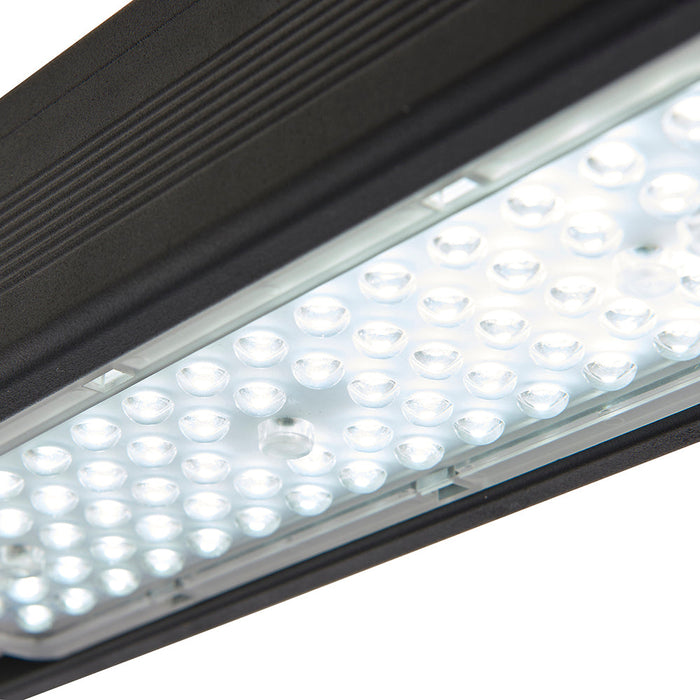 Saxby 92516 Gage 200W 200W Matt black paint 200W LED module (SMD 2835) Daylight White - westbasedirect.com