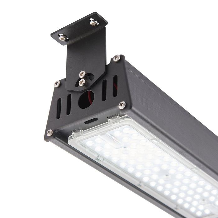 Saxby 92516 Gage 200W 200W Matt black paint 200W LED module (SMD 2835) Daylight White - westbasedirect.com