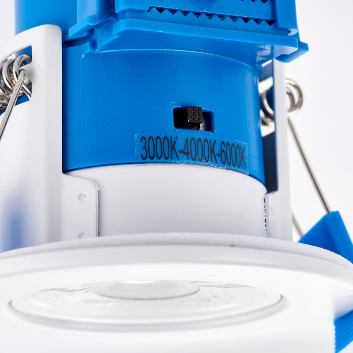Saxby 92751 ShieldECO CCT IP65 5W Matt white paint & clear acrylic 5W LED module (SMD 2835) CCT - westbasedirect.com