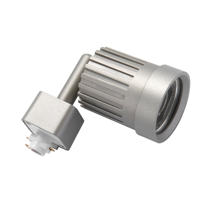 Saxby 94063 Pacto track silver 3000K 10W Silver effect paint & clear prismatic pc 10W LED module (SMD 2835) Warm White - westbasedirect.com