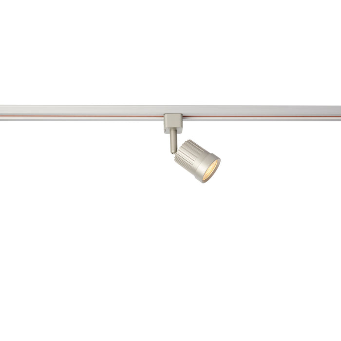 Saxby 94063 Pacto track silver 3000K 10W Silver effect paint & clear prismatic pc 10W LED module (SMD 2835) Warm White - westbasedirect.com